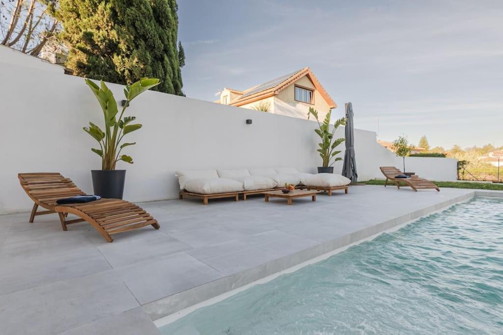 Villa Con Piscina Privada Gelves 外观 照片