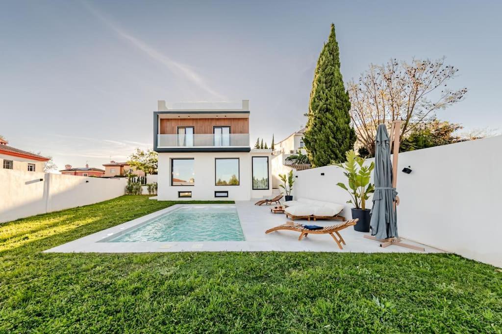 Villa Con Piscina Privada Gelves 外观 照片